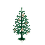 Lovi SPRUCE TREE (19.7" / 50 cm) in dark green with natural 2" mini-stars
