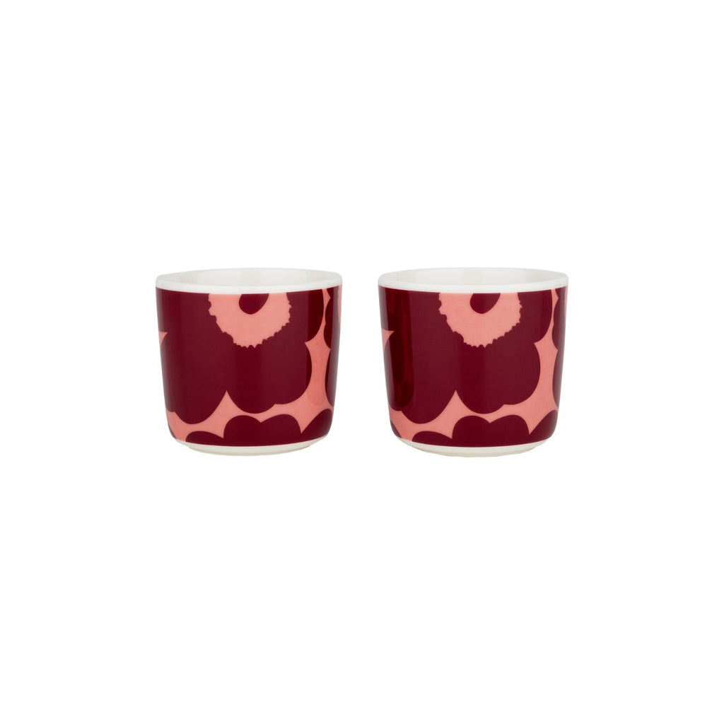 Marimekko UNIKKO Cup Set (S/2) red