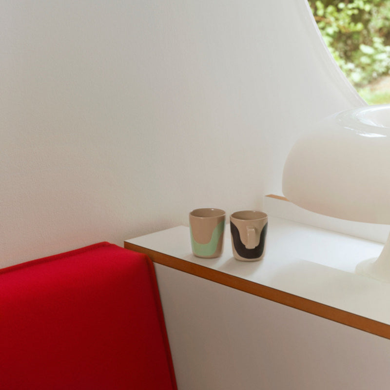 Marimekko SEIREENI Mug Set (S/2) on a table 
