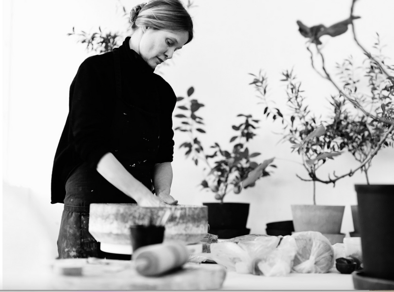 Swedish glass and ceramic designer Carina Seth Andersson