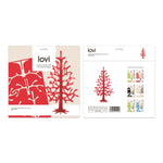 Lovi SPRUCE TREE (9.8" / 25 cm ) packaging red