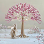 Lovi RABBIT in natural wood color with pink Lovi Cherry Tree