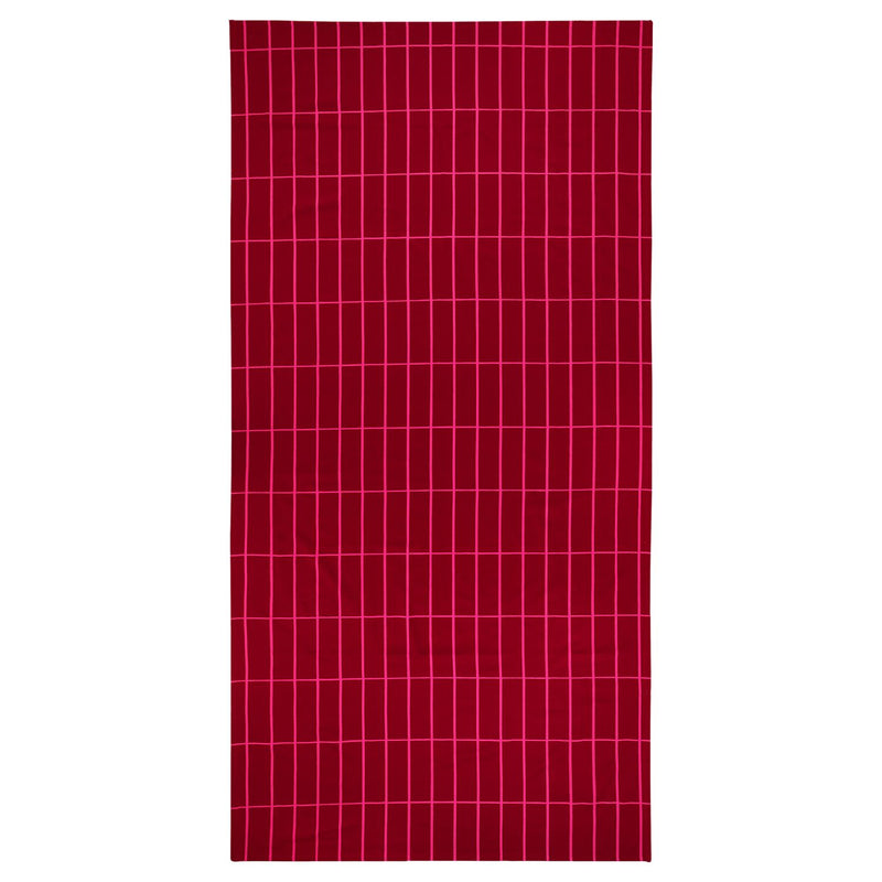 Marimekko TIILISKIVI Tablecloth open red