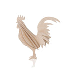 Lovi ROOSTER (3.9"/ 10 cm) in natural wood