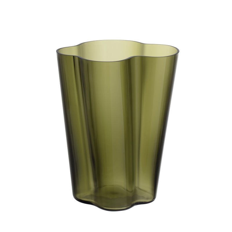 Iittala Alvar Aalto 10.5" vase moss green