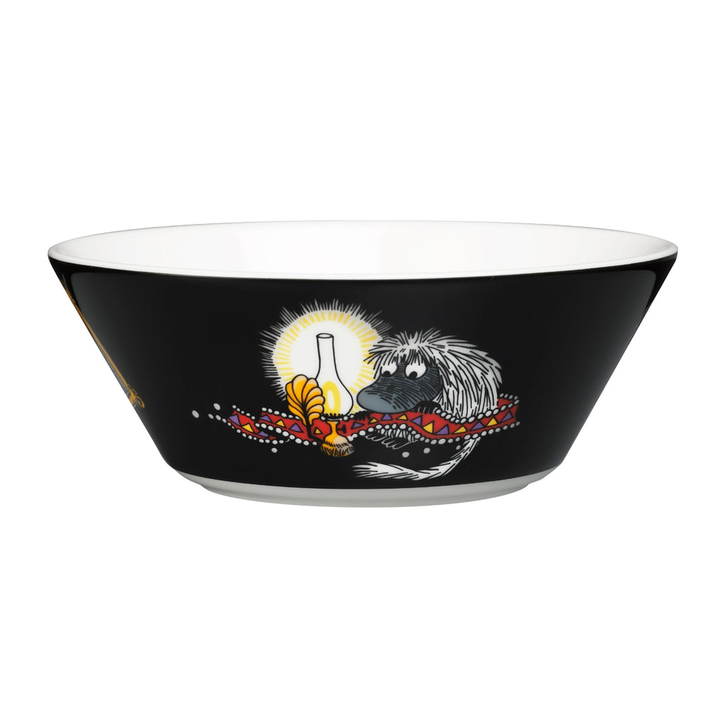 Arabia MOOMIN - black ANCESTOR Bowl (6") front