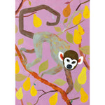 Kehvola APINA ("monkey") Print (12 x 16) lilac