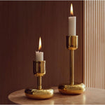 Iittala NAPPULA Candle Holder Set (S/2) | Limited Edition on a stool 