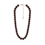Aarikka AITO Necklace in dark brown color