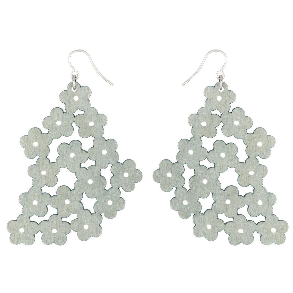  Aarikka KUKKAKETO Earrings in light turquoise