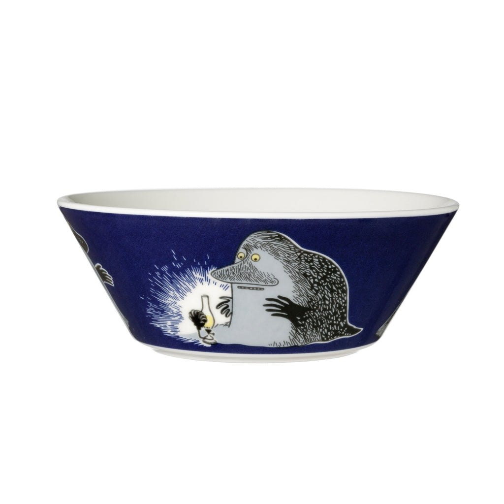 Arabia MOOMIN dark blue GROKE Bowl (6")