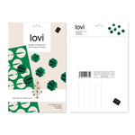 Lovi BAUBLES (1.4" / 3.5 cm) packaging dark green