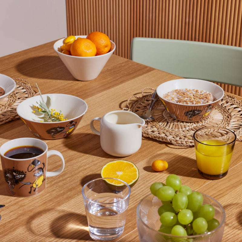 Arabia MOOMIN STINKY in Action breakfast table collection