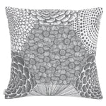 Lapuan Kankurit RUUT Linen-Cotton 18 x 18  Cushion Cover Grey Weaved in Finland
