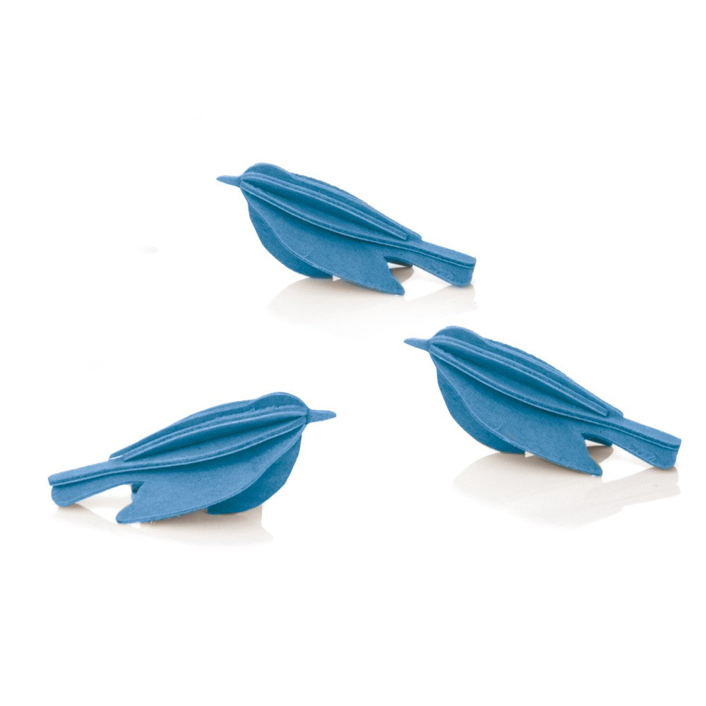Lovi MINIBIRDS Set of 3 (2") Blue