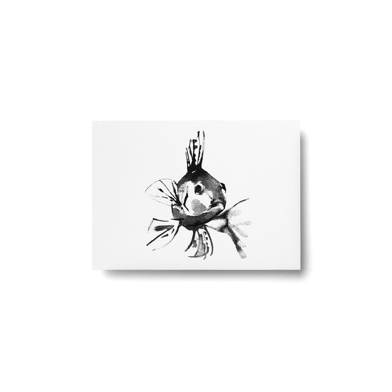 Teemu Järvi FOREST GREETINGS Single Animal Post Card (4 x 6) Perch