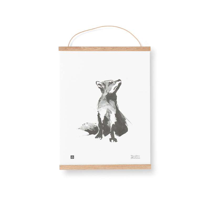 Teemu Järvi RED FOX print | 2 size options