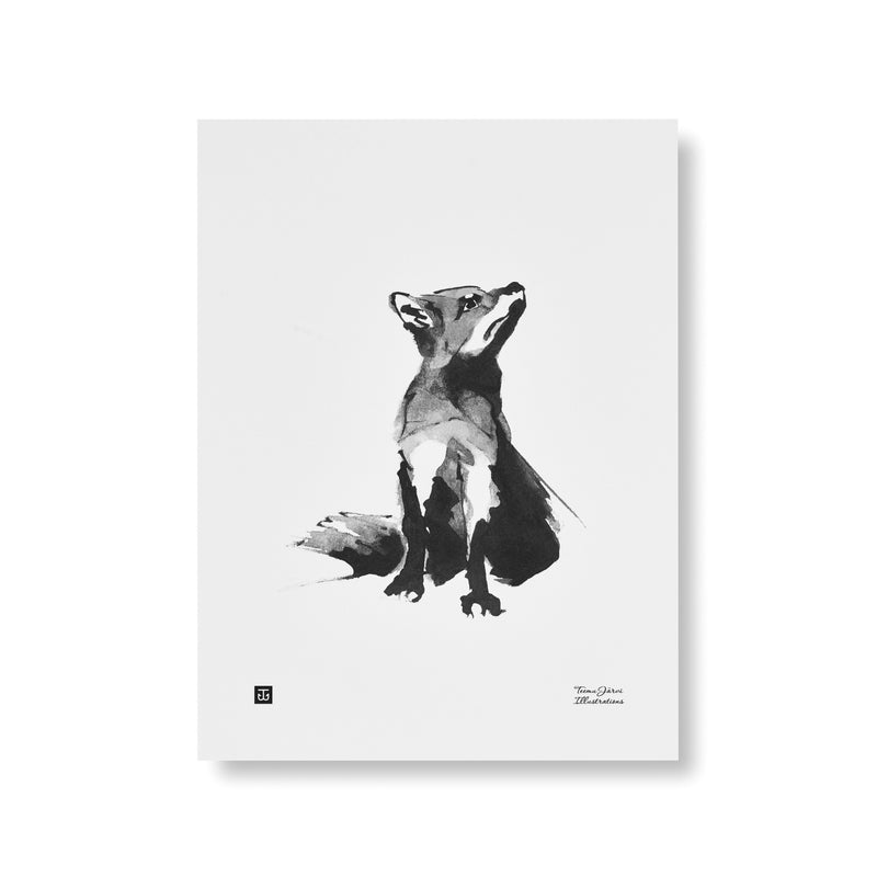 Teemu Järvi RED FOX print | 2 size options